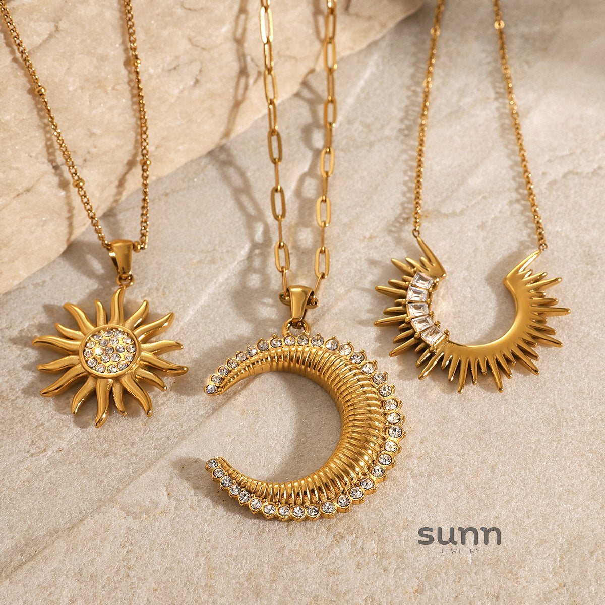 Annagrace Celestial Layered Necklace [14DB342M]