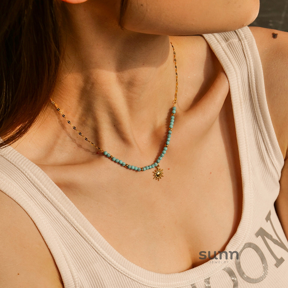 Annagrace Celestial Layered Necklace [4Q8ZQHSJ]