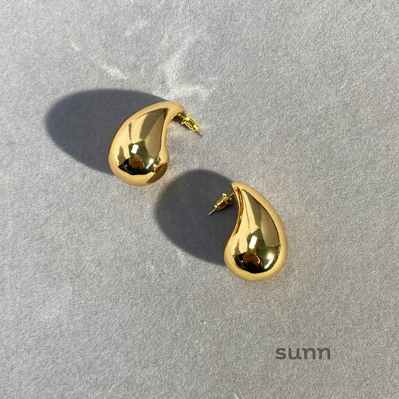 Annaleigh Polished Waterdrop Earrings [O6G55W8V]