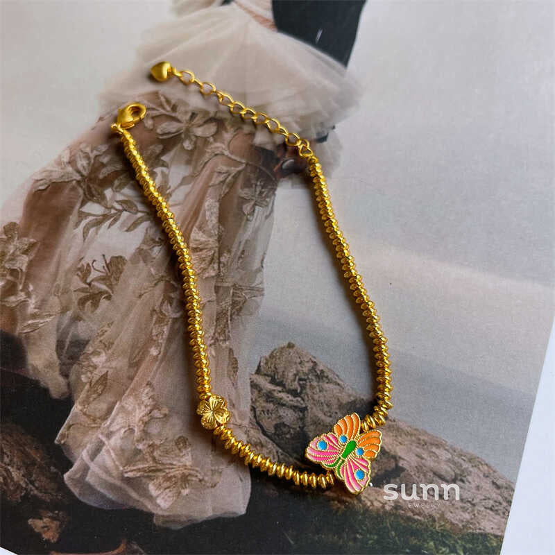 Annaleigha Enamel Butterfly Bracelet [ZYKD2VQU]