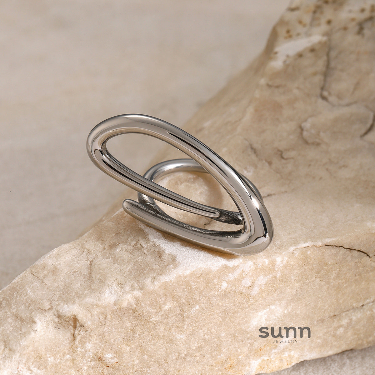 Annaleigha K Gold Open Ring [WB6QDQIM]