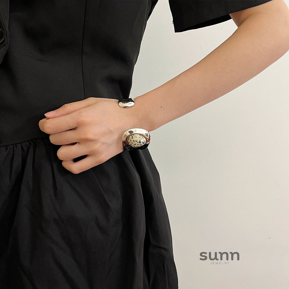 Annaly Inlaid Cuff Bracelet [ZW5TNXE6]
