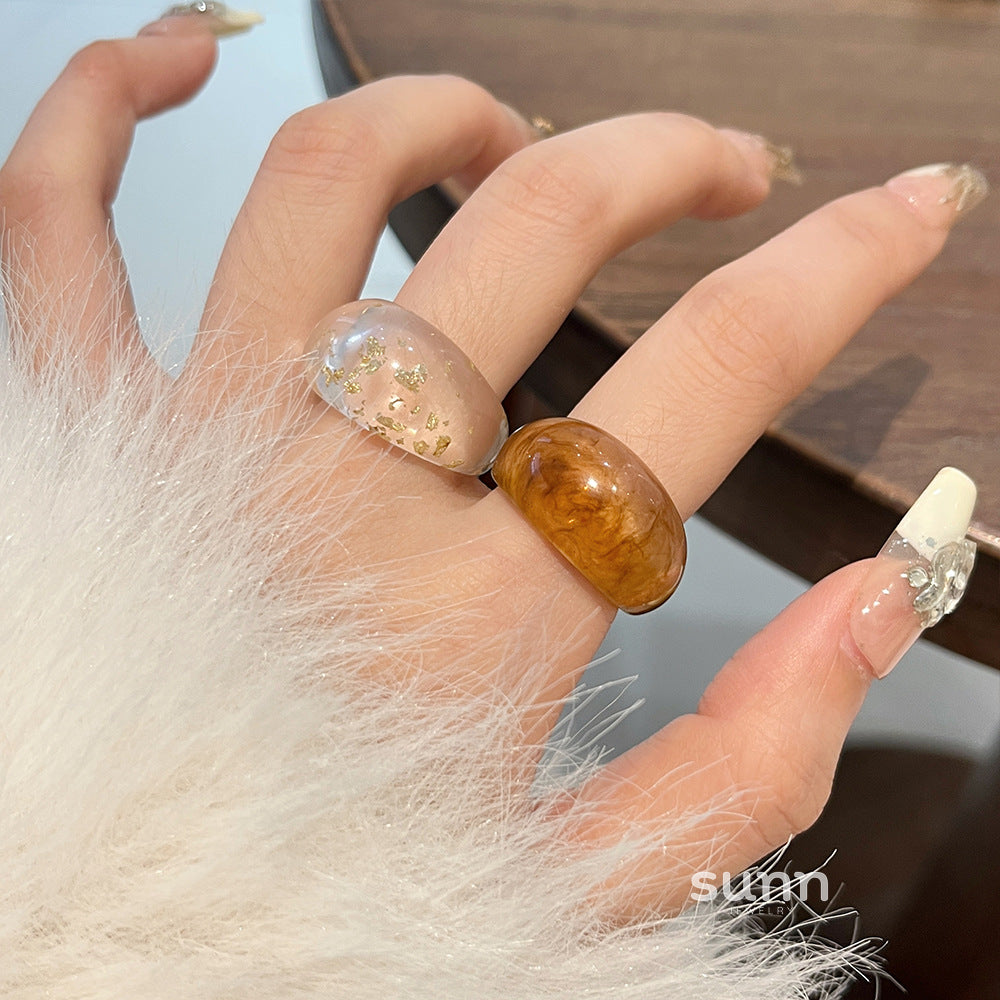 Annalynn Sculptural Resin Ring [W2L57OD8]