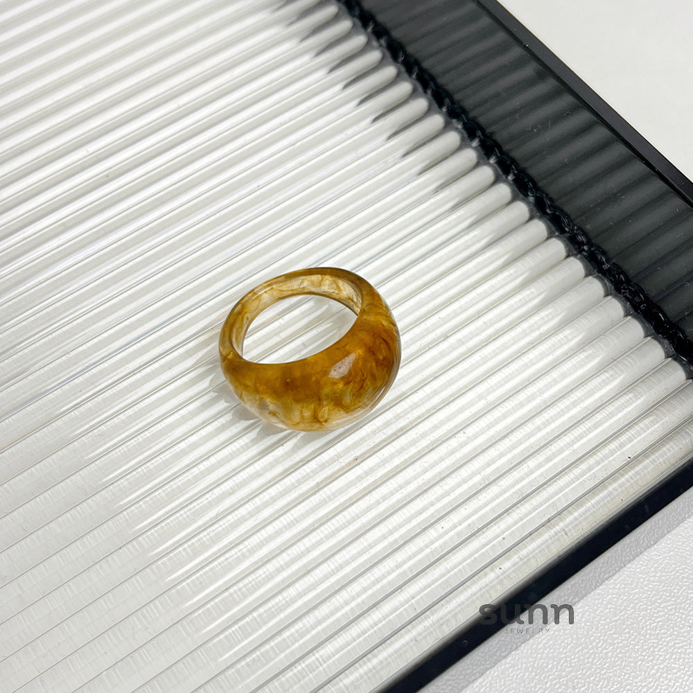 Annalynn Sculptural Resin Ring [X7NL2M03]