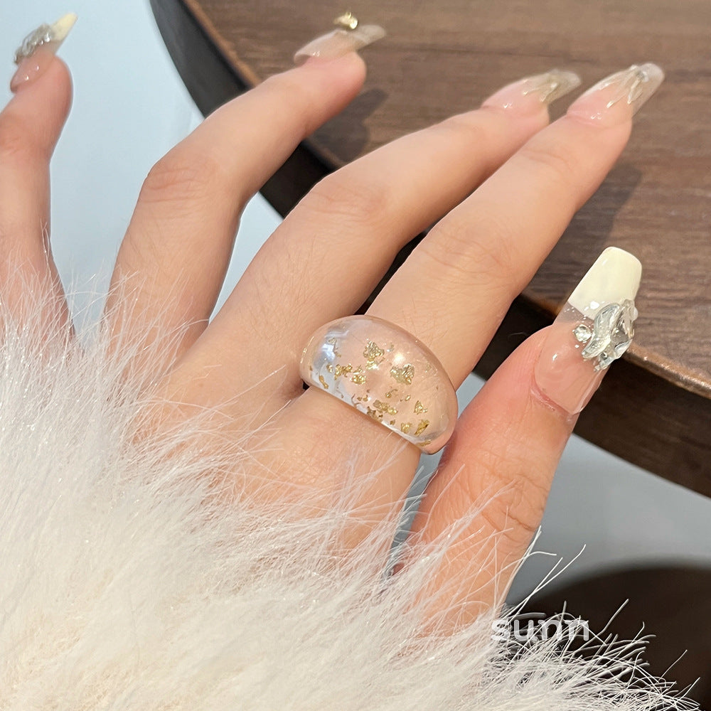 Annalynn Sculptural Resin Ring [YWE9V1EH]