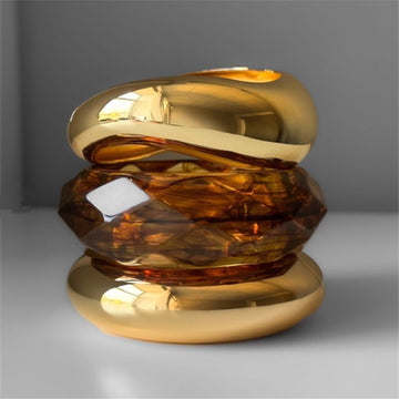 Annamae Statement Resin Bangle [GR1AAJXR]