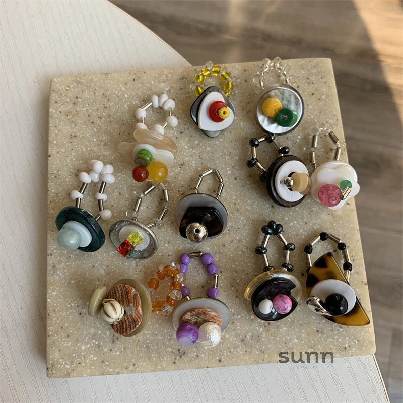 Annamarie Stackable Beaded Ring