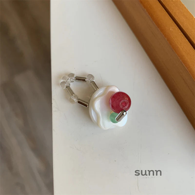 Annamarie Stackable Beaded Ring