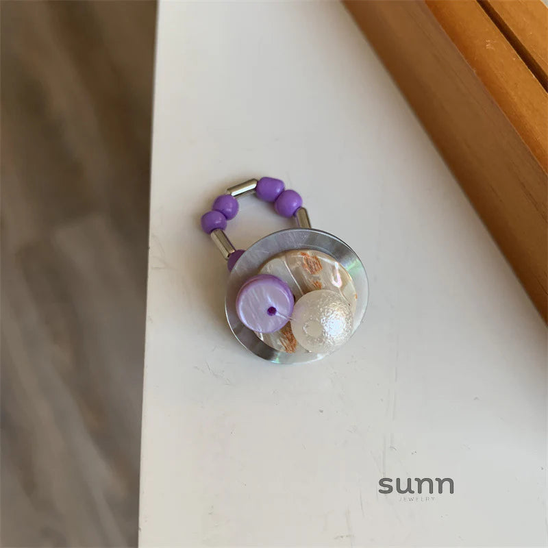 Annamarie Stackable Beaded Ring