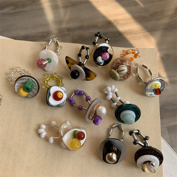 Annamarie Stackable Beaded Ring