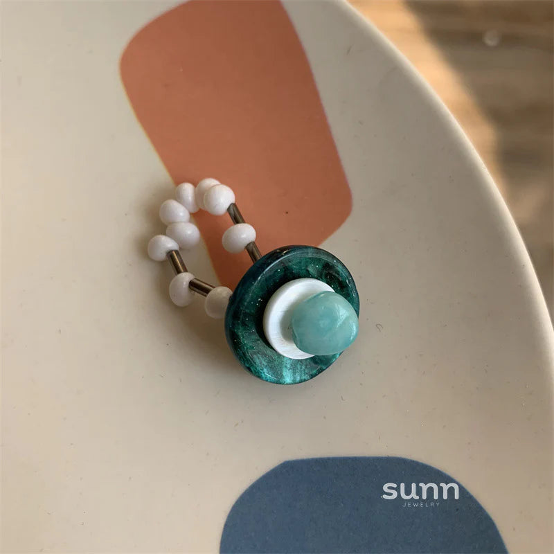 Annamarie Stackable Beaded Ring