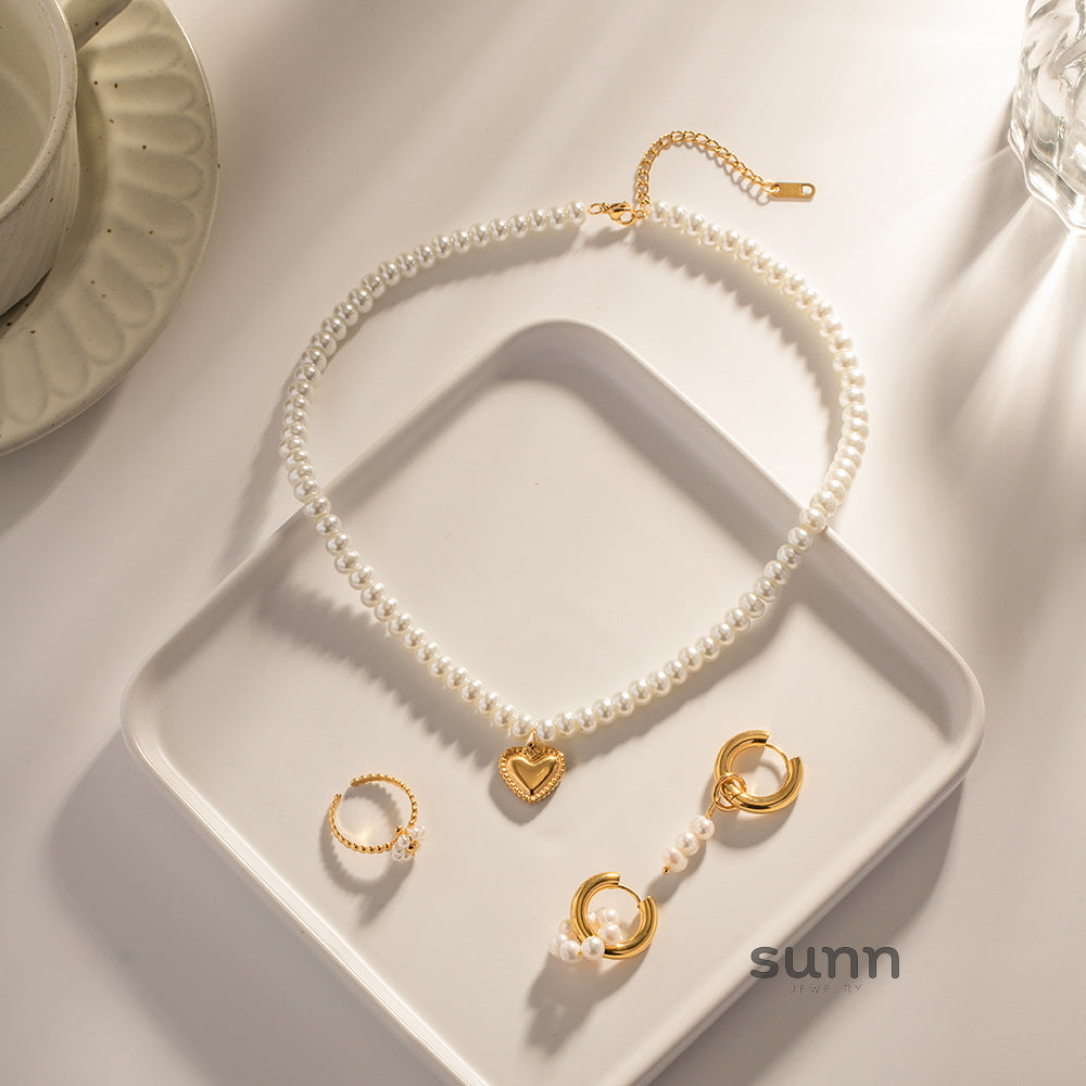 Annastyn Pearl Love Necklace [5VBSLI7M]