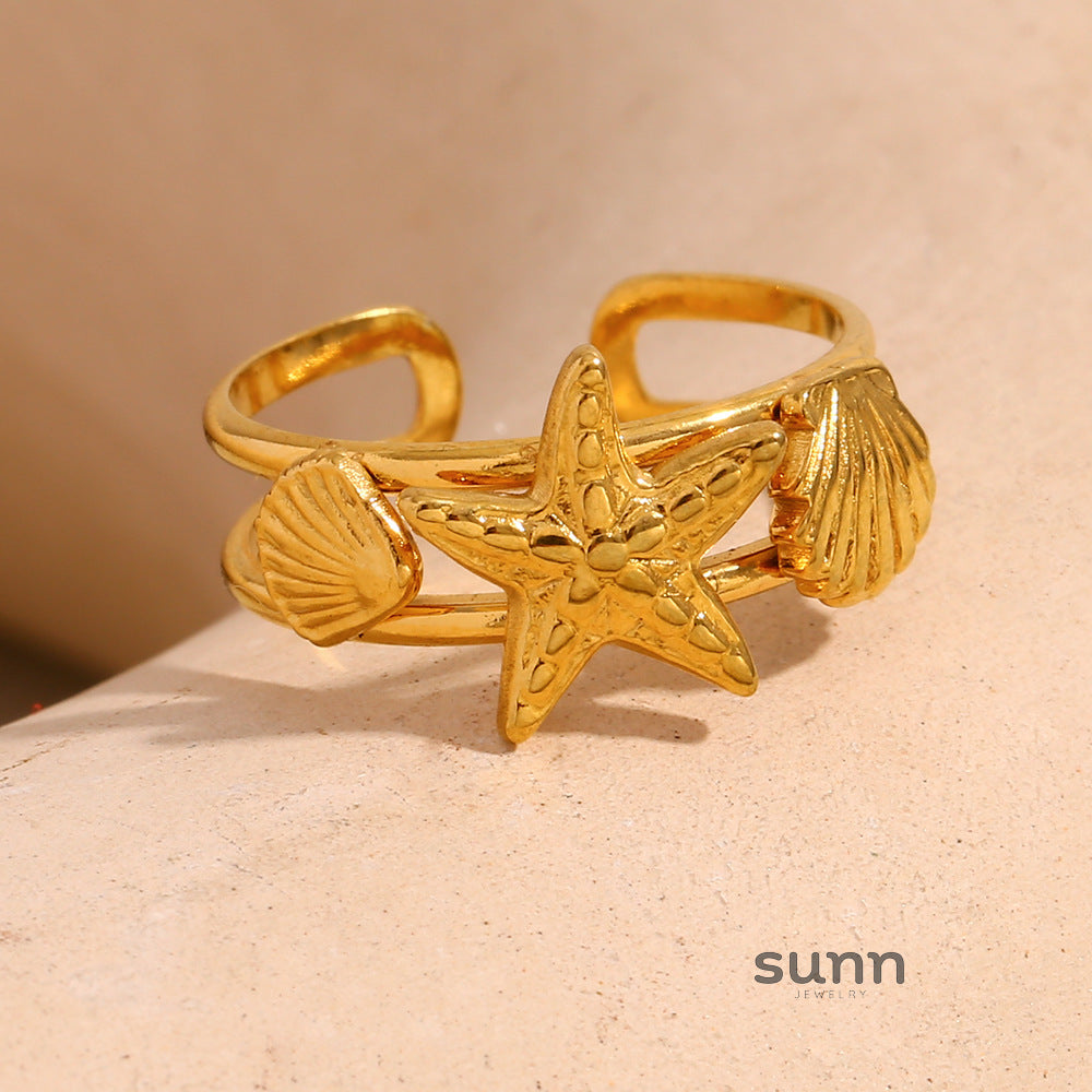 Anne Marine Open Ring [AZTUECHR]