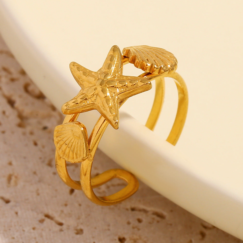 Anne Marine Open Ring [X3FIITIL]