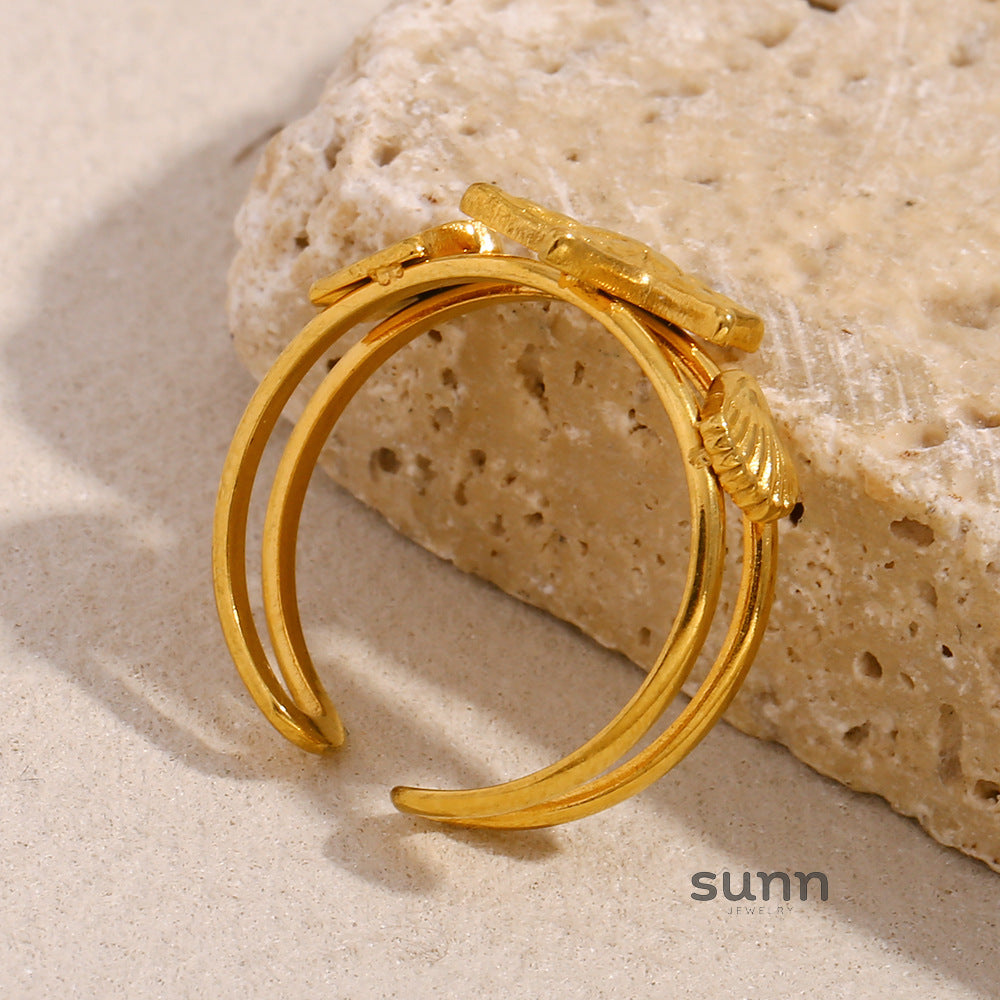 Anne Marine Open Ring [XWKH7UCO]