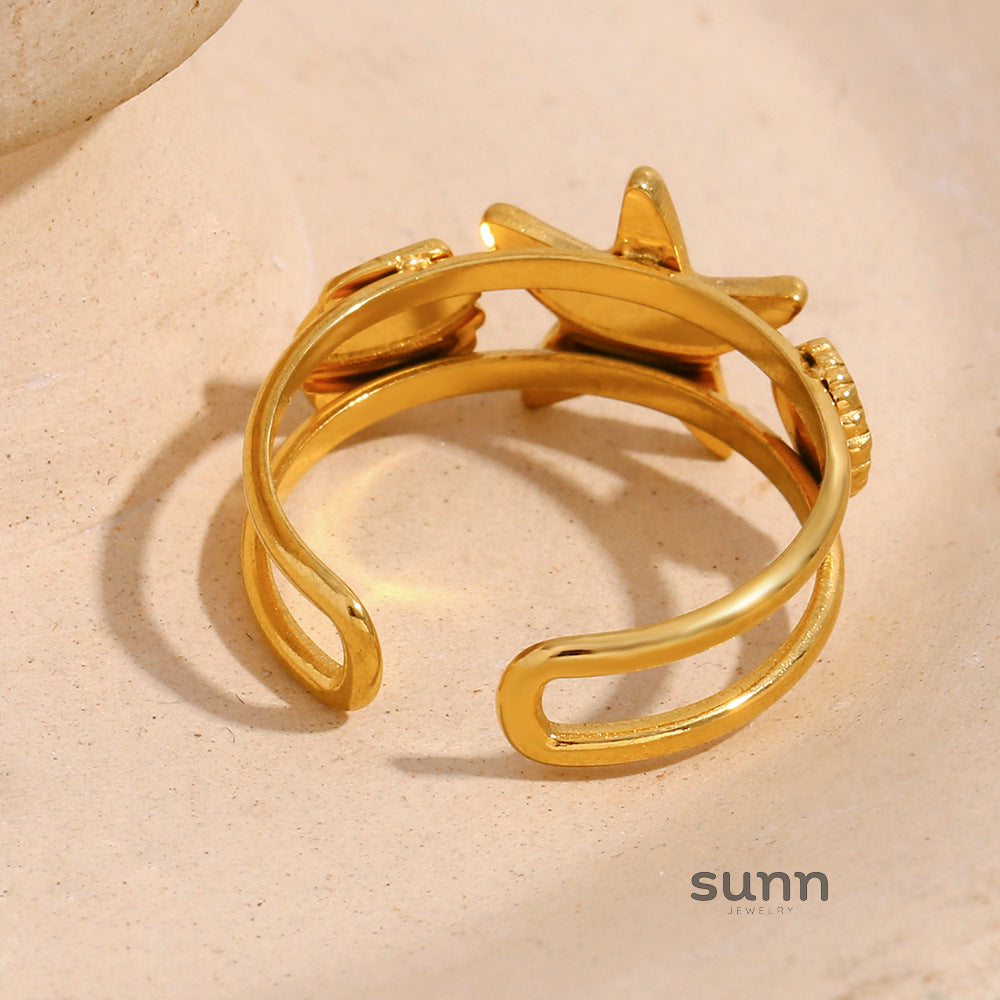 Anne Marine Open Ring [ODH710K9]