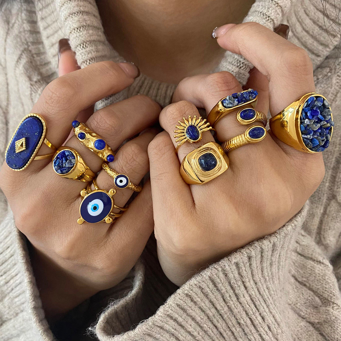Annette Organic Stone Rings [9J3MF0OP]
