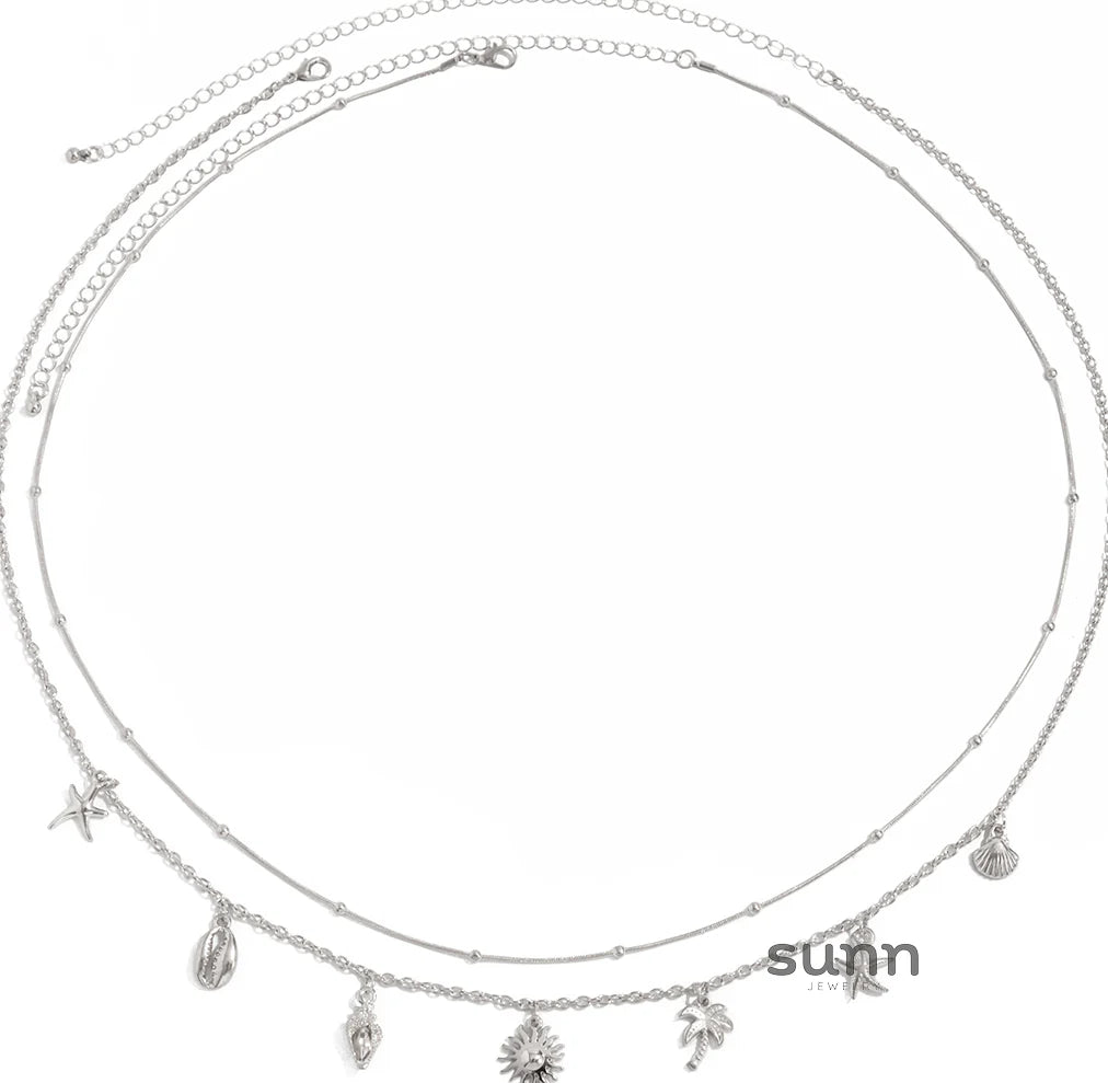 Annsley Starfish Shell Waist Chain Set