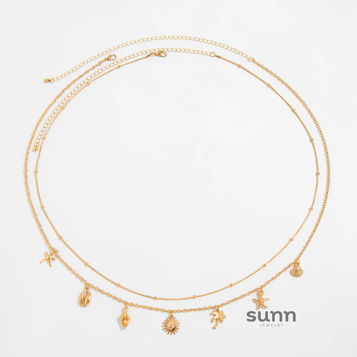 Annsley Starfish Shell Waist Chain Set