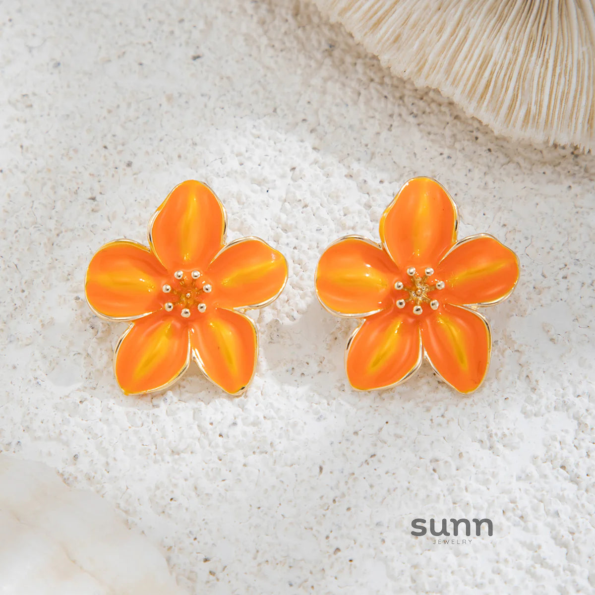 Anny Petal Bloom Stud Earrings