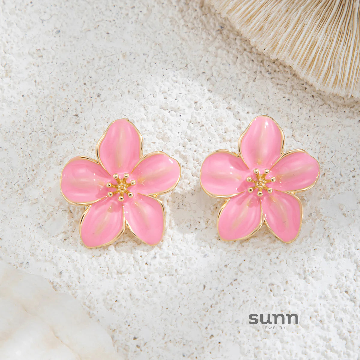 Anny Petal Bloom Stud Earrings