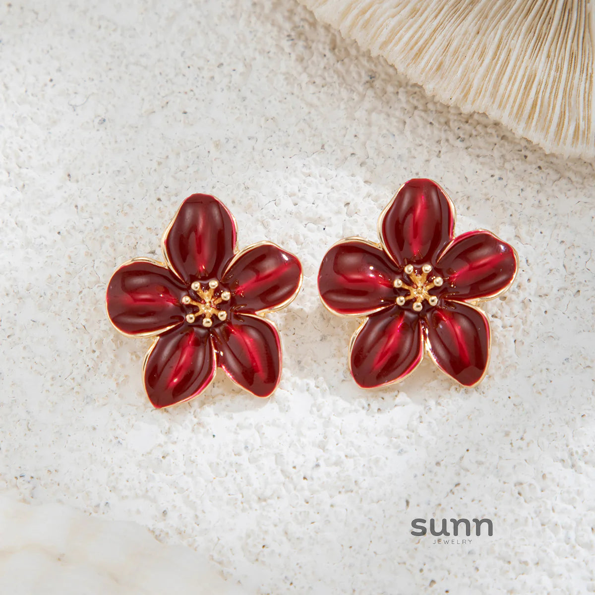 Anny Petal Bloom Stud Earrings