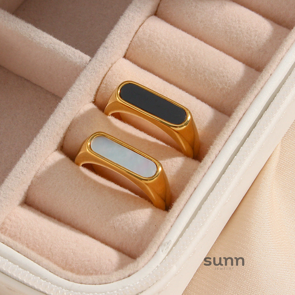 Anora Delicate Shell Rings [P285JORQ]