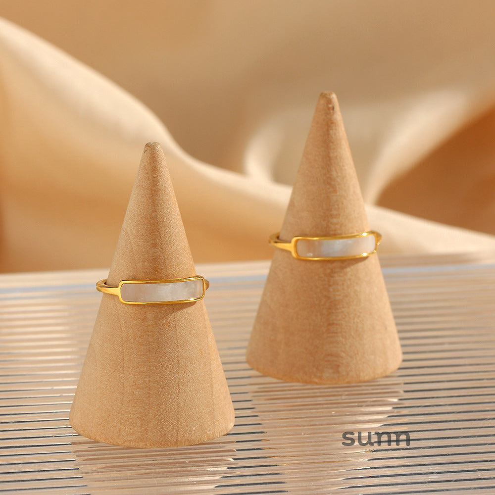 Anora Delicate Shell Rings [EN9N6WEQ]