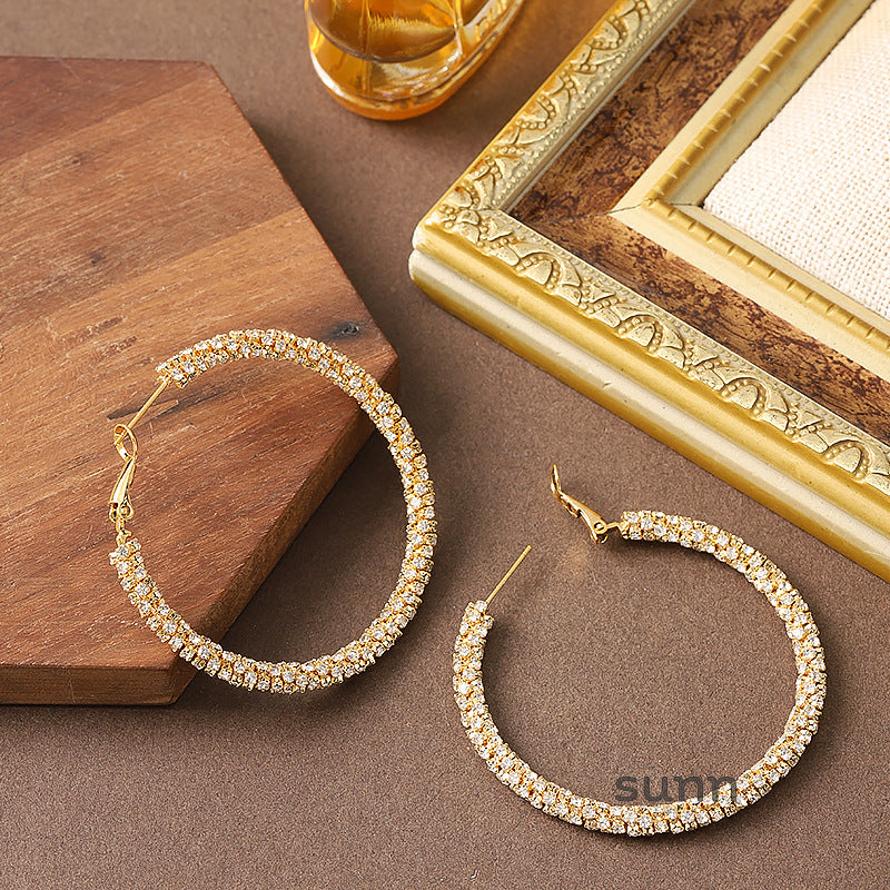 Ansleigh Radiant Hoop Earrings [PMCYYED5]