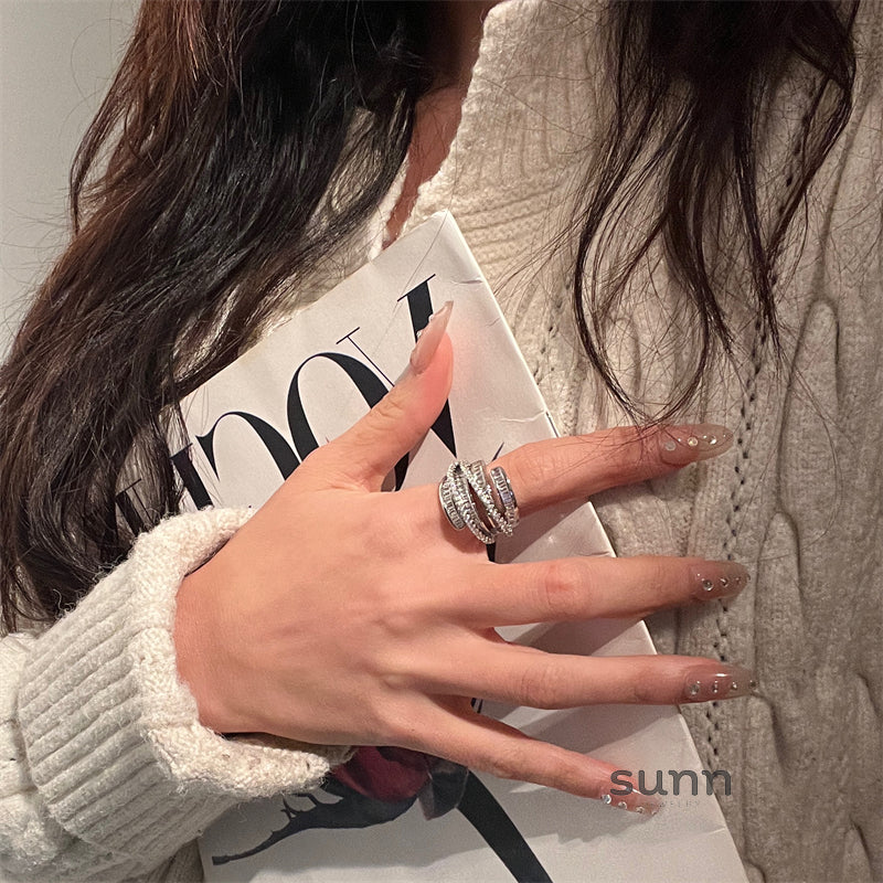 Antoinette Zirconia Wrap Ring