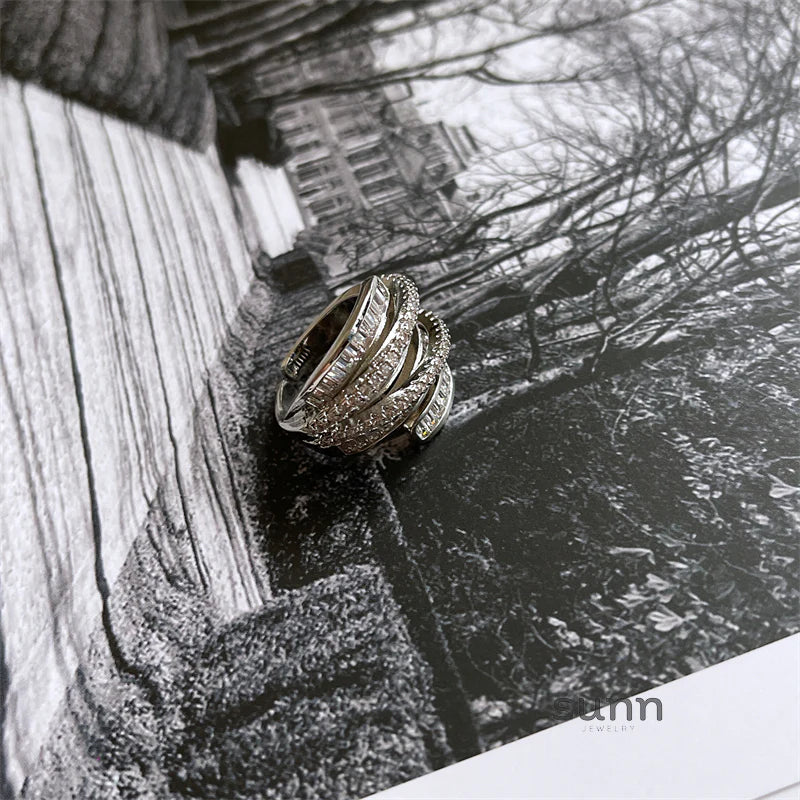 Antoinette Zirconia Wrap Ring