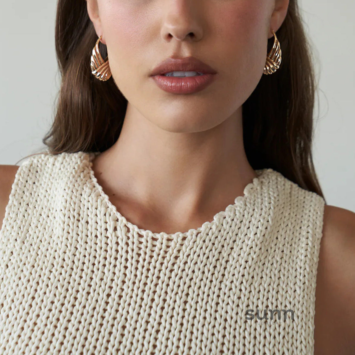Anuhea Threaded Square Earrings [5VPGVU45]
