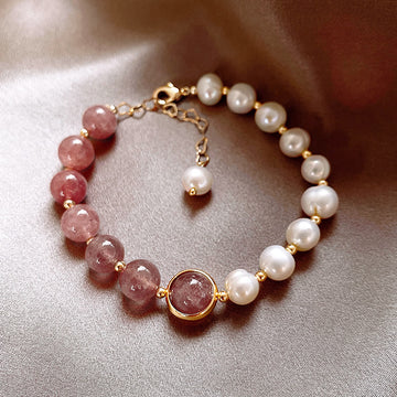 Anusha Strawberry Bead Bracelet [KB2W2B5F]