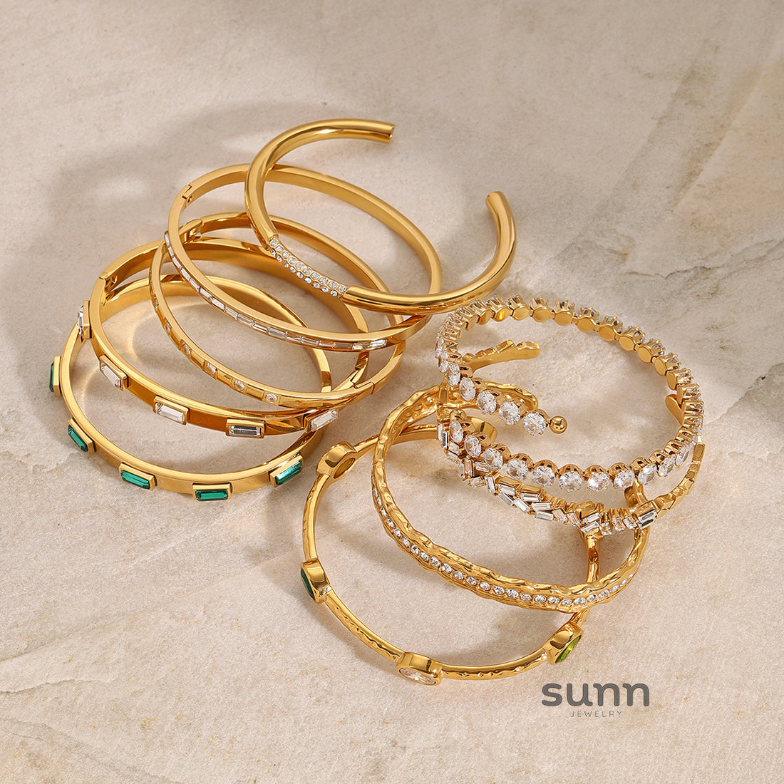 Aoife Zircon Statement Bracelet [WCDVGKXG]