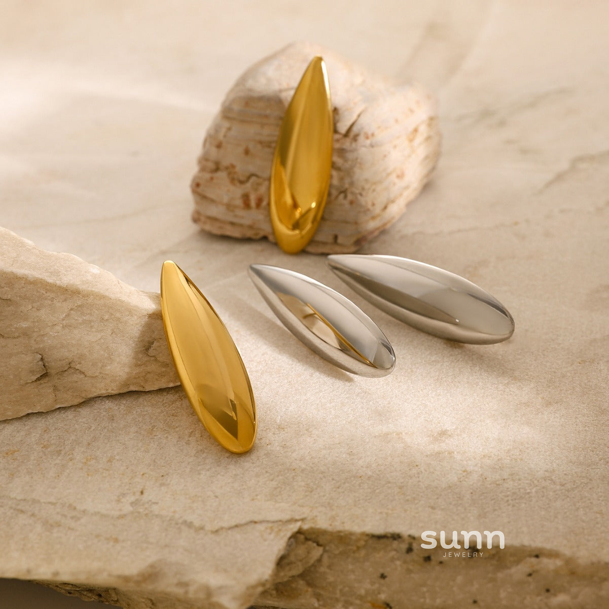 Aolani Glossy Drop Earrings [N9DUA4IT]