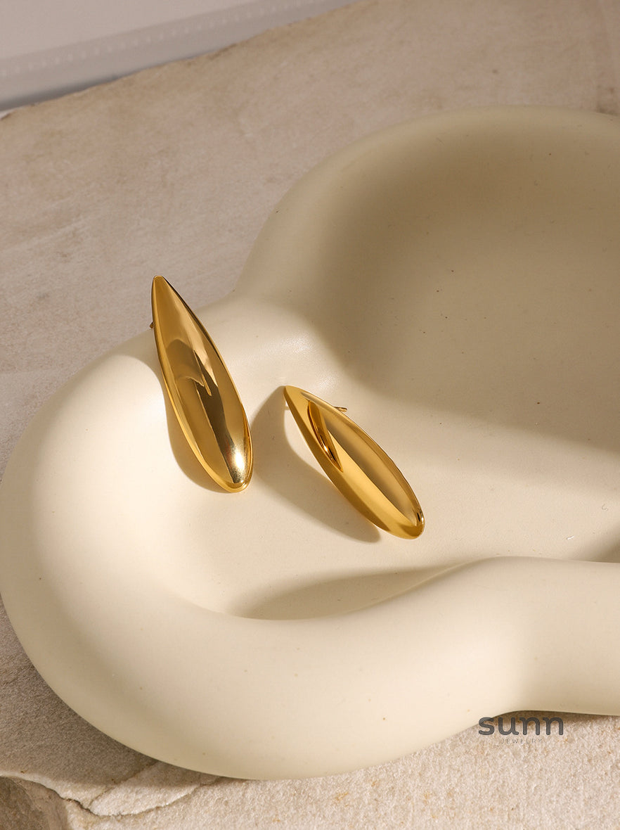 Aolani Glossy Drop Earrings [1PCG14O2]