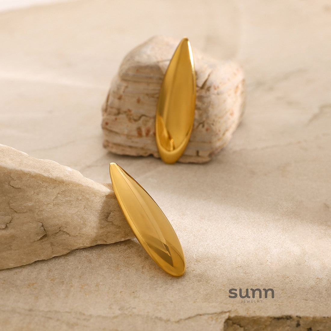 Aolani Glossy Drop Earrings [LBGPCBRL]