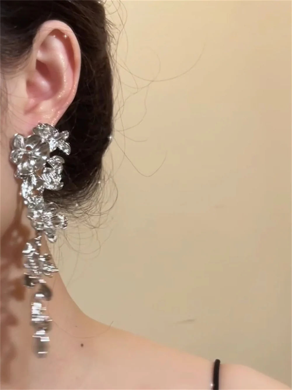 Arabella Floral Cascade Earrings