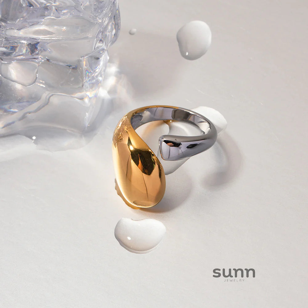 Arantza Sculpted Open Ring