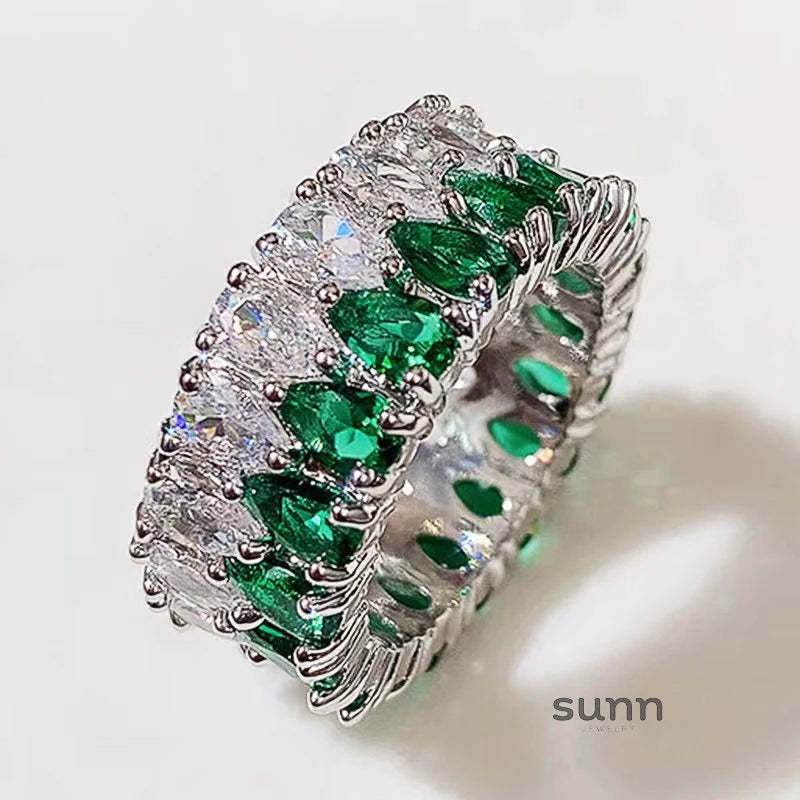 Arayah Dual Row Zircon Ring