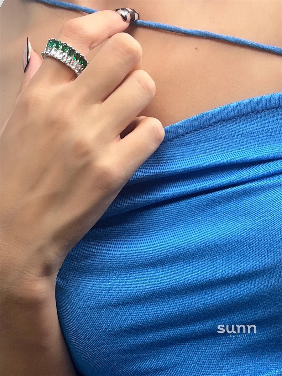 Arayah Dual Row Zircon Ring