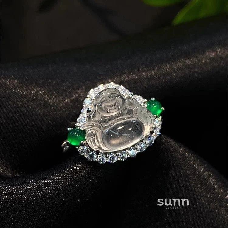 Arayah Jade Buddha Ring