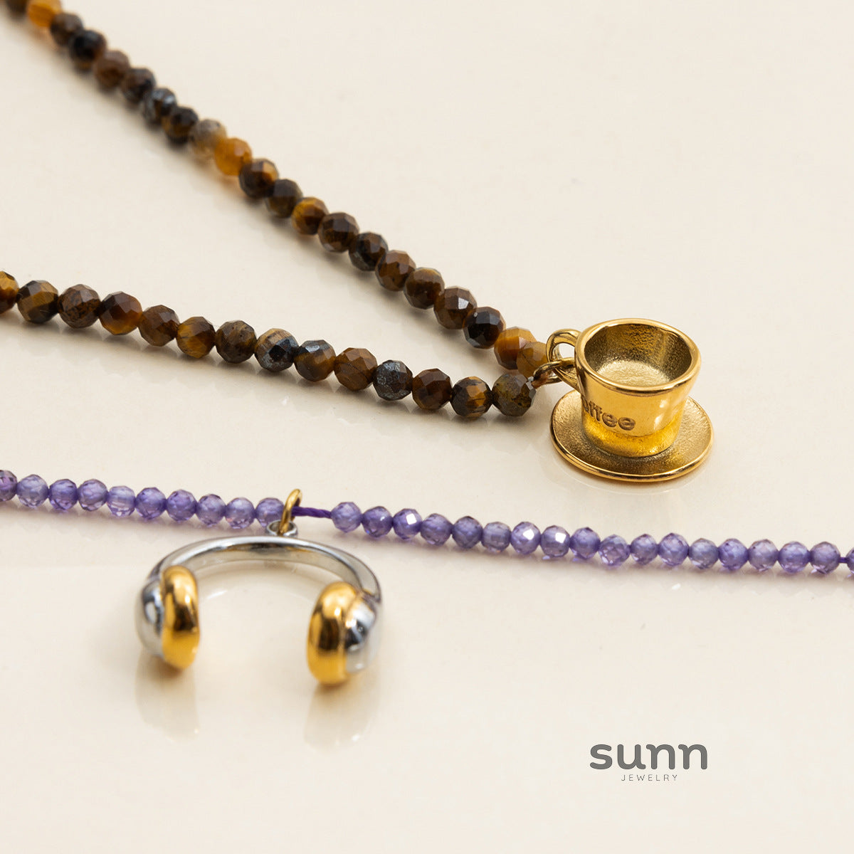 Arcadia Gold Layered Necklace [AMIN9S9J]