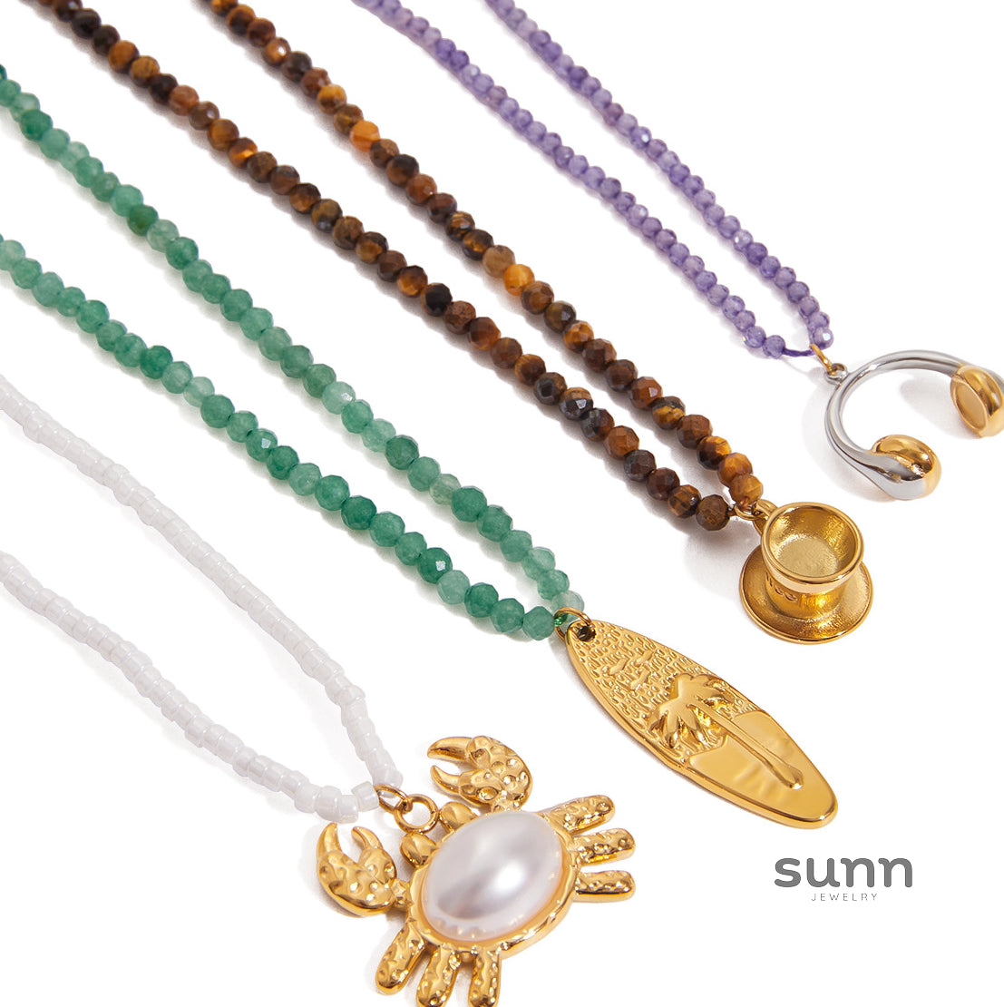 Arcadia Gold Layered Necklace [S2OONCGS]