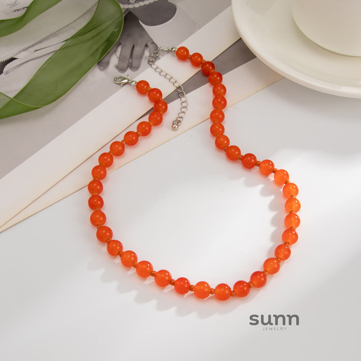 Arcadia Irregular Beaded Choker [V0T3HMYH]