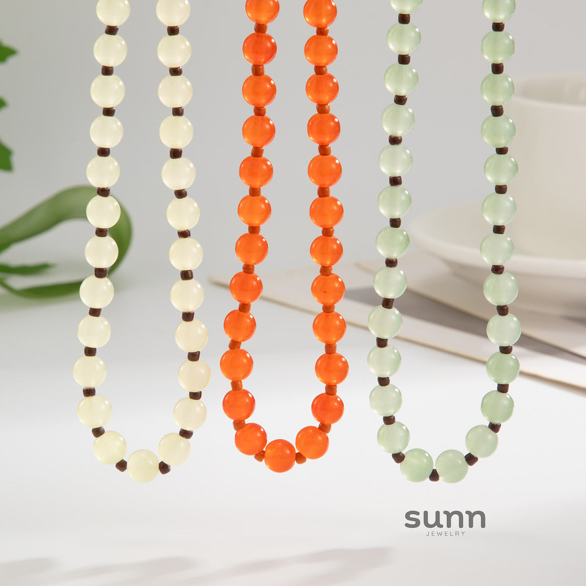 Arcadia Irregular Beaded Choker [14B6RZ1Z]