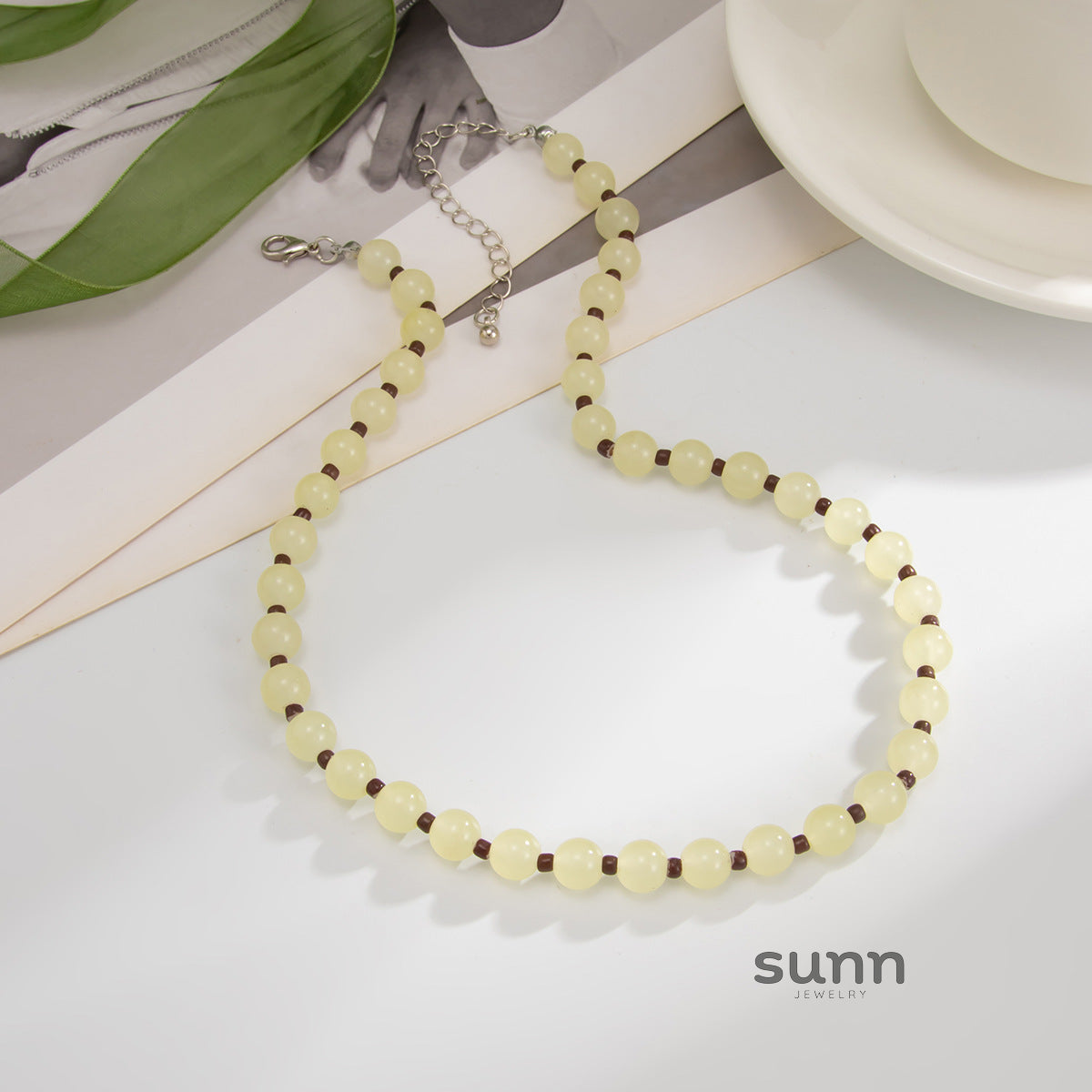 Arcadia Irregular Beaded Choker [4BWDM9KH]