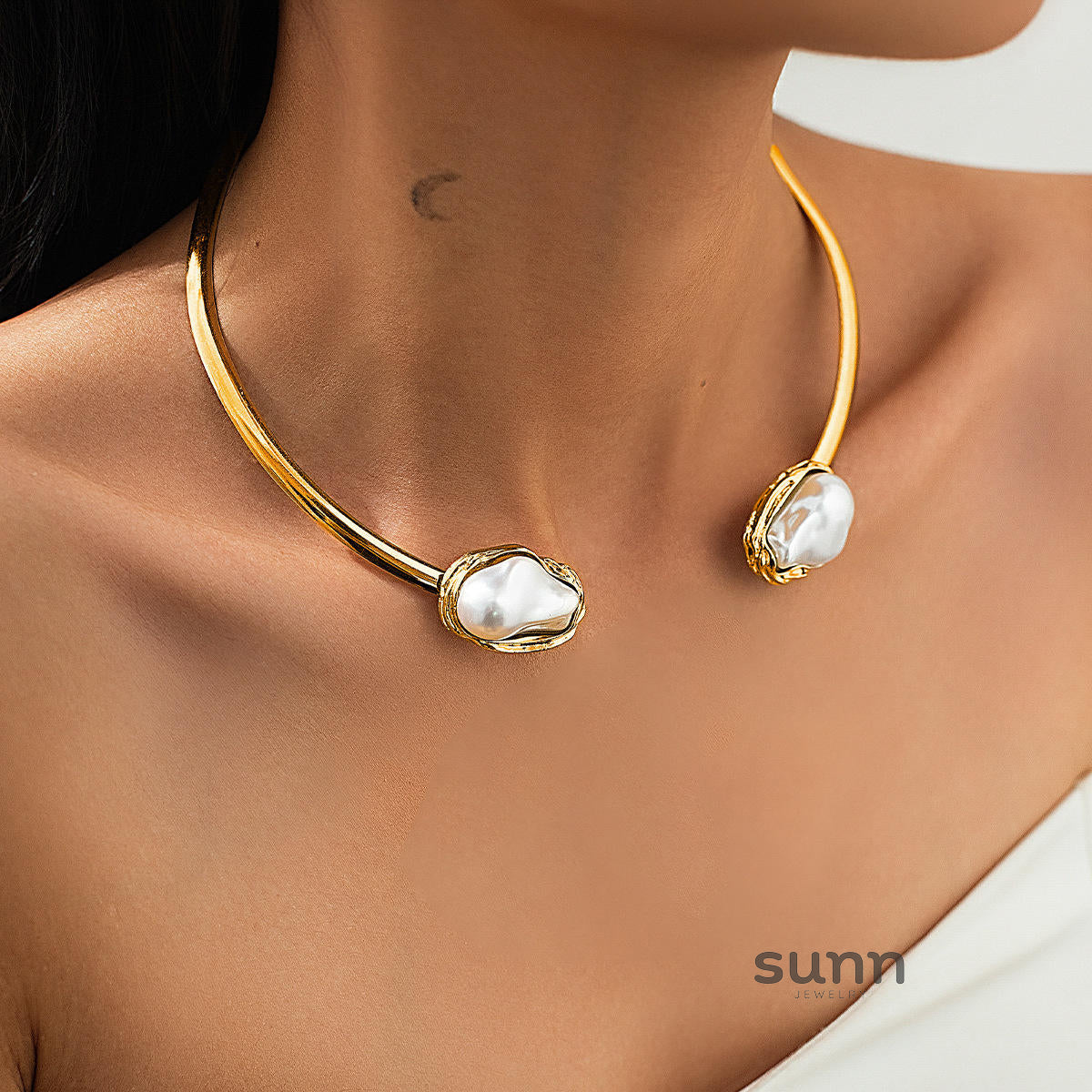 Archer Baroque Pearl Choker [B6HMNKSK]