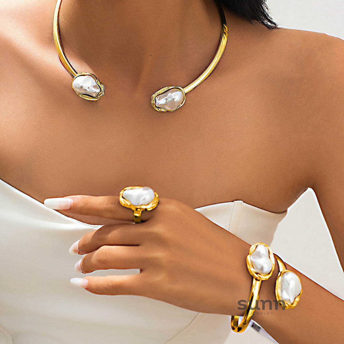 Archer Baroque Pearl Choker [1FOFQYWR]