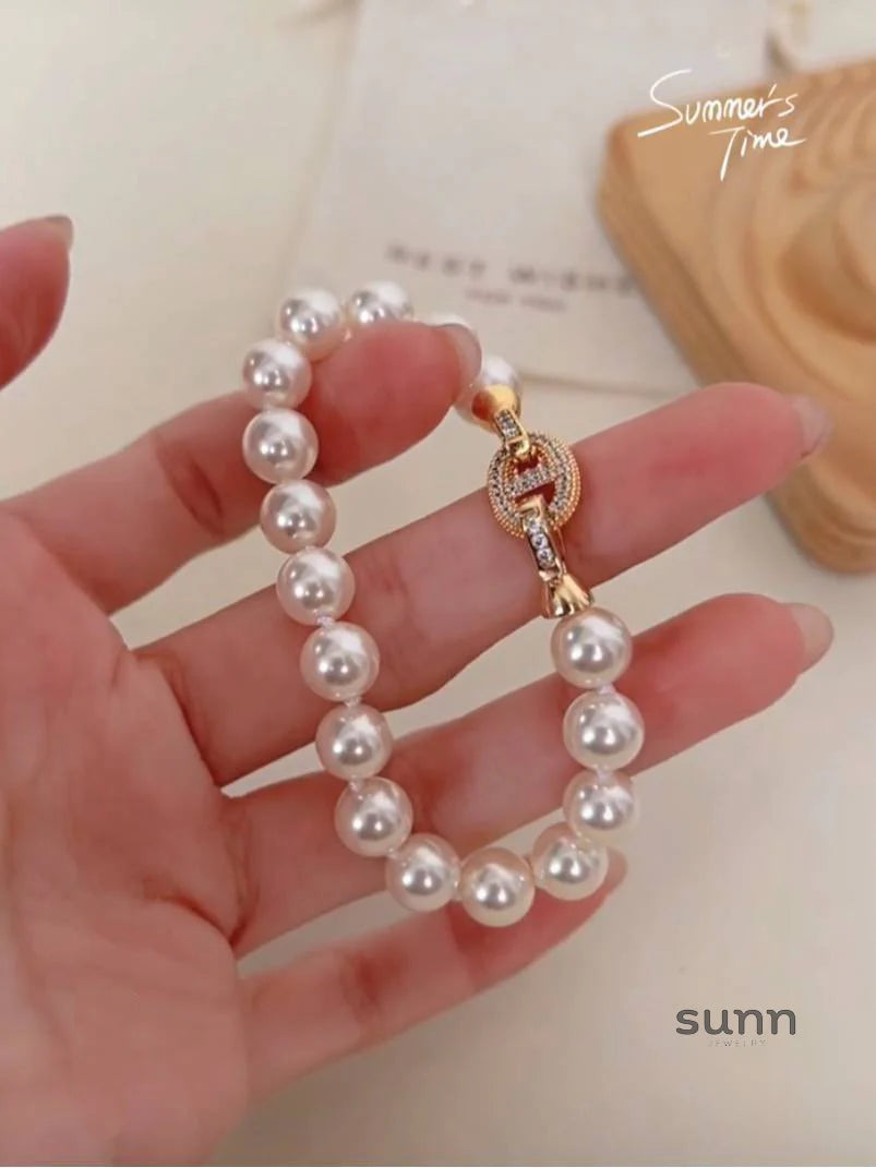 Aria Star Pearl Bracelet